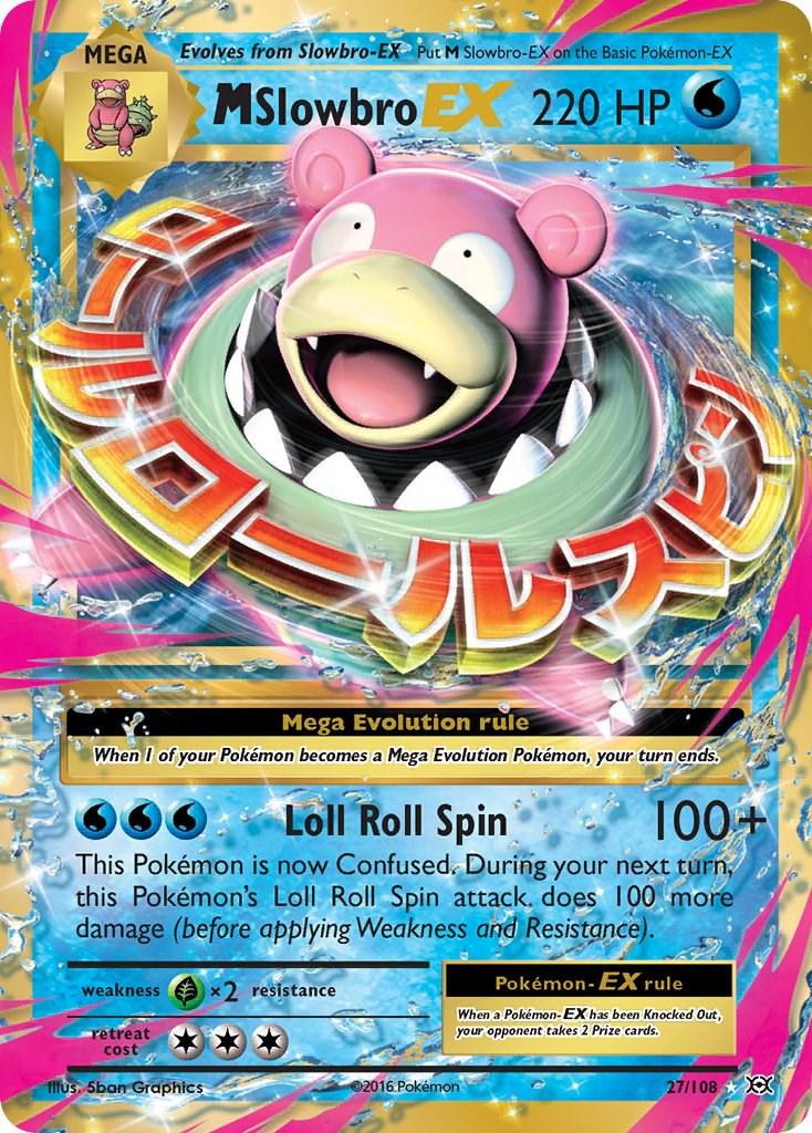 M Slowbro EX #27 Pokemon Evolutions