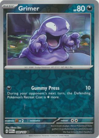 Grimer [Reverse Holo] #88 Pokemon Scarlet & Violet 151