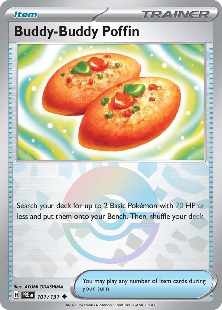 Buddy-Buddy Poffin [Poke Ball] #101 Pokemon Prismatic Evolutions