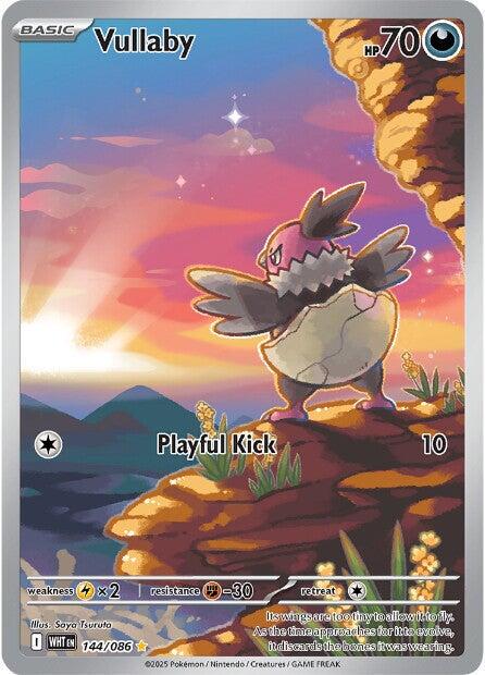 Vullaby #144 Pokemon White Flare