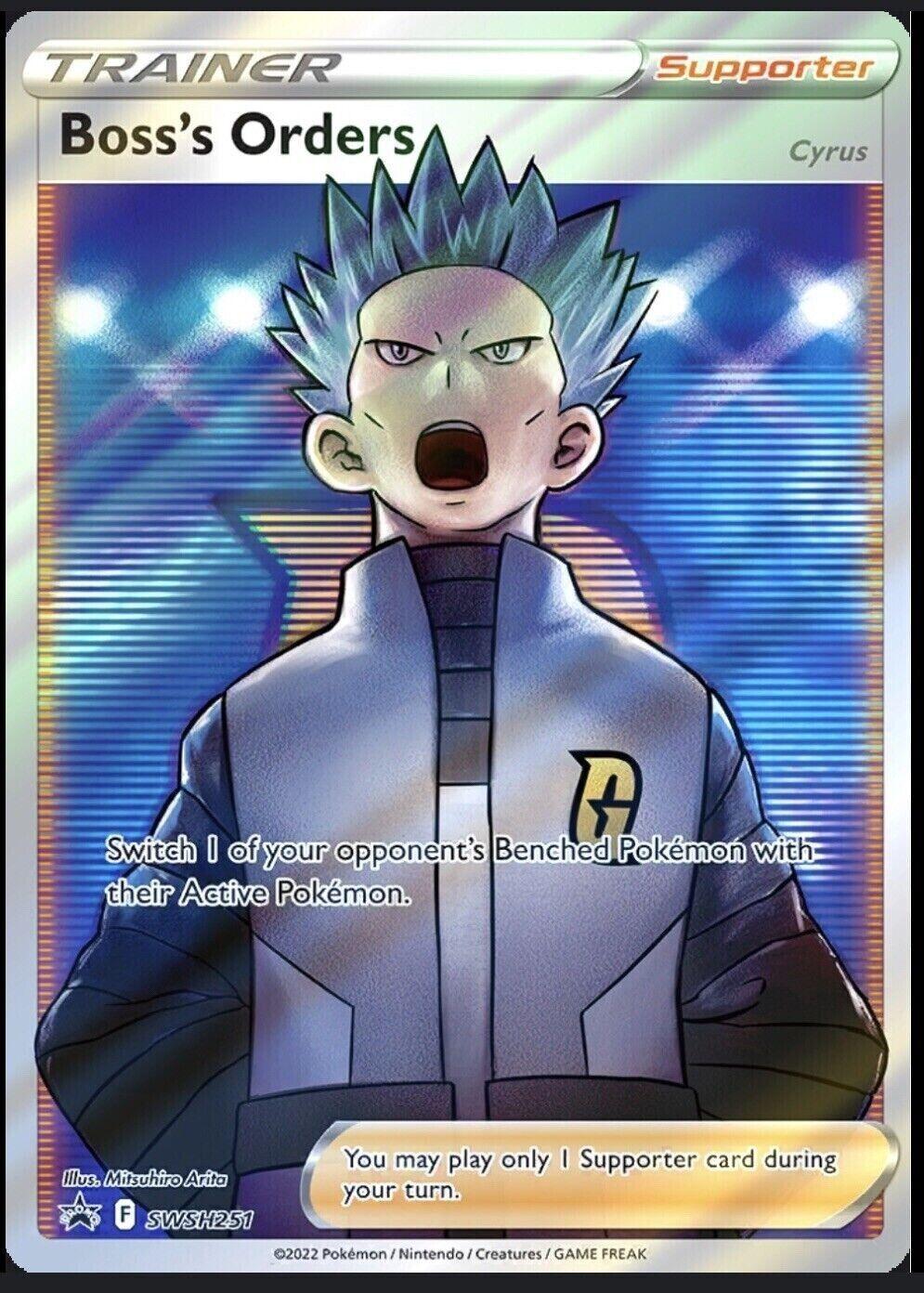 Boss's Orders #SWSH251 Pokemon Promo