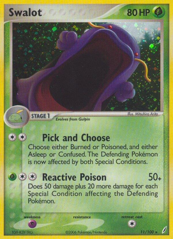 Swalot #11 Pokemon Crystal Guardians