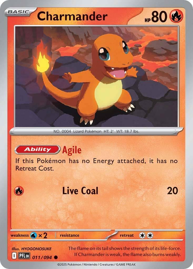 Charmander #11 Pokemon Phantasmal Flames