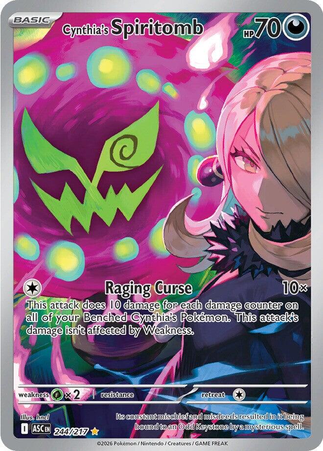 Cynthia's Spiritomb #244 Pokemon Ascended Heroes