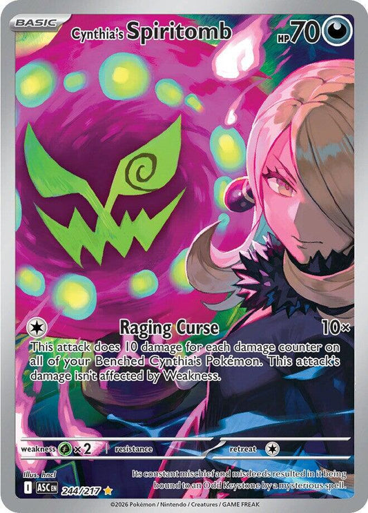 Cynthia's Spiritomb #244 Pokemon Ascended Heroes