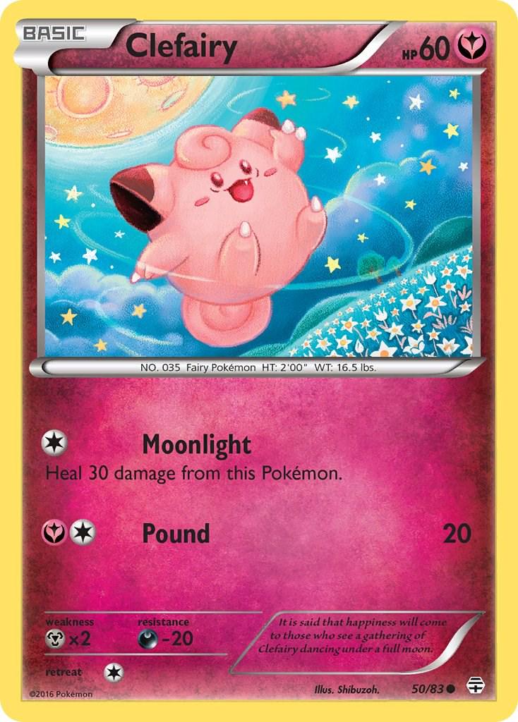 Clefairy #50 Pokemon Generations
