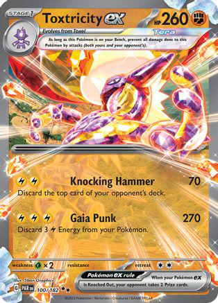 Toxtricity ex [Holo] #100 Pokemon Paradox Rift