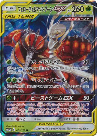 Pheromosa & Buzzwole GX #1 Pokemon Japanese Tag All Stars