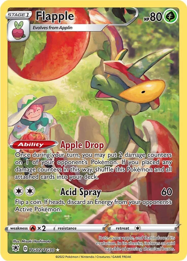 Flapple #TG02 Pokemon Astral Radiance