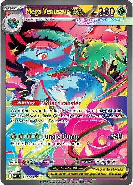 Mega Venusaur Ex #177 Pokemon Mega Evolution
