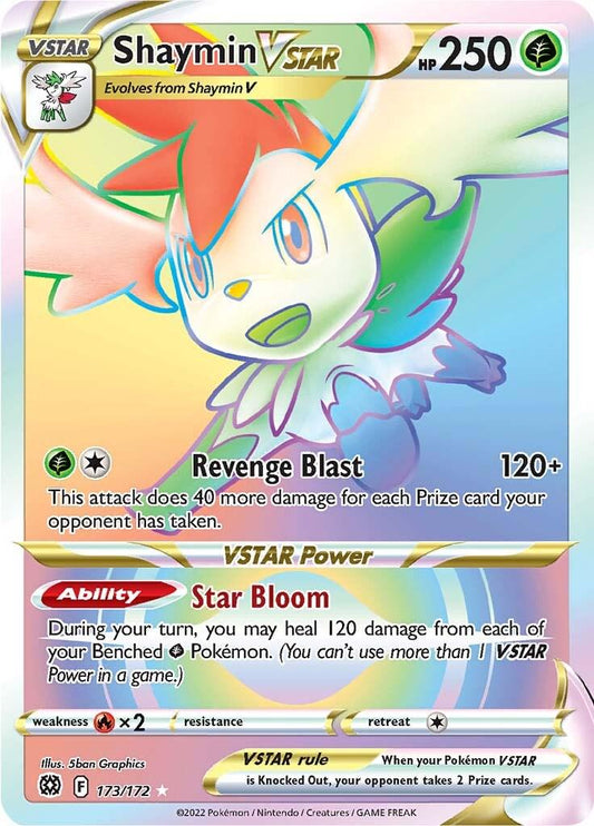 Shaymin VSTAR #173 Pokemon Brilliant Stars