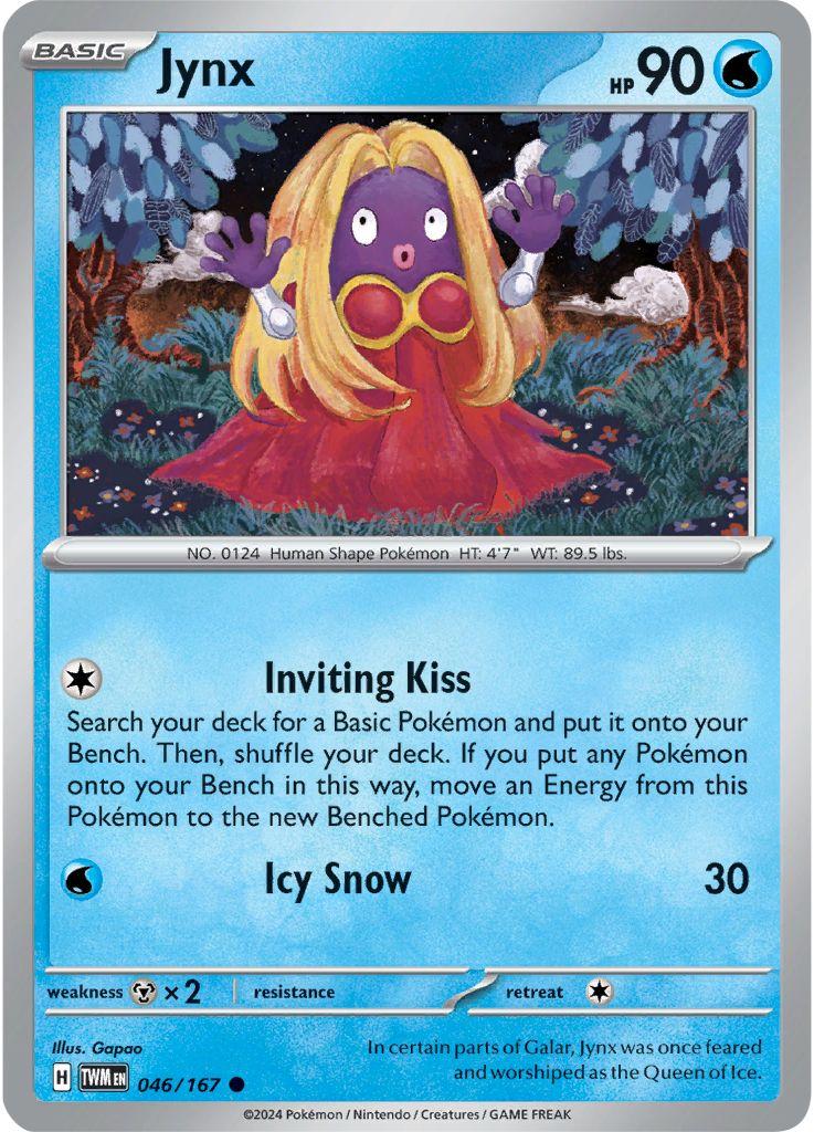 Jynx #46 Pokemon Twilight Masquerade