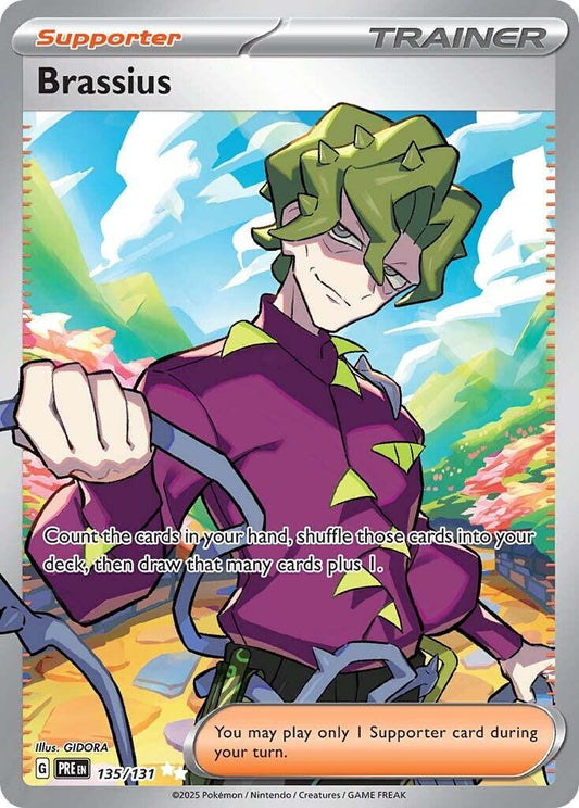 Brassius #135 Pokemon Prismatic Evolutions
