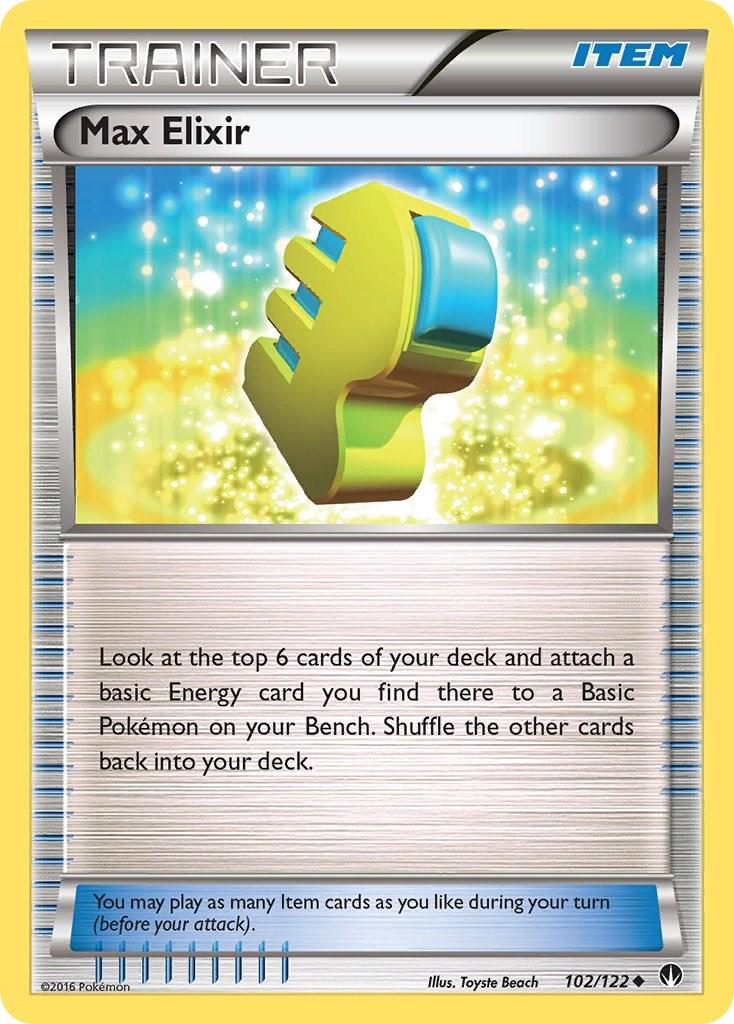 Max Elixir #102 Pokemon BREAKpoint