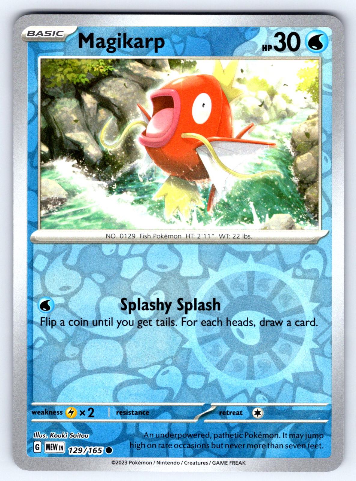 Magikarp [Reverse Holo] #129 Pokemon Scarlet & Violet 151