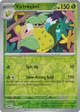 Victreebel [Reverse Holo] #71 Pokemon Scarlet & Violet 151