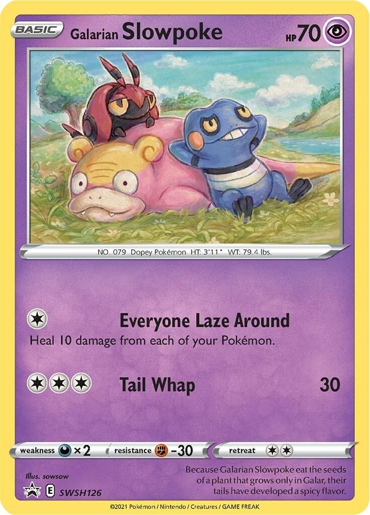 Galarian Slowpoke #SWSH126 Pokemon Promo
