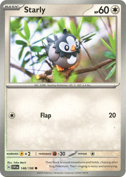 Starly #148 Pokemon Scarlet & Violet Yuka Morii