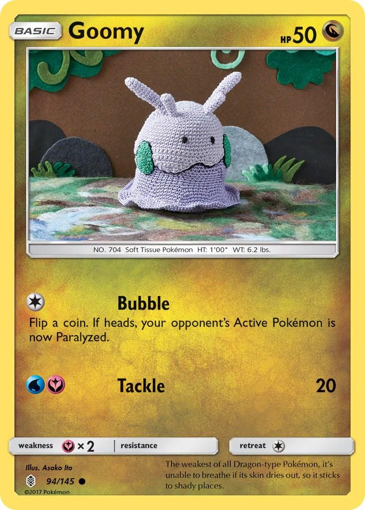Goomy #94 Pokemon Guardians Rising (Lightly Played Condition)