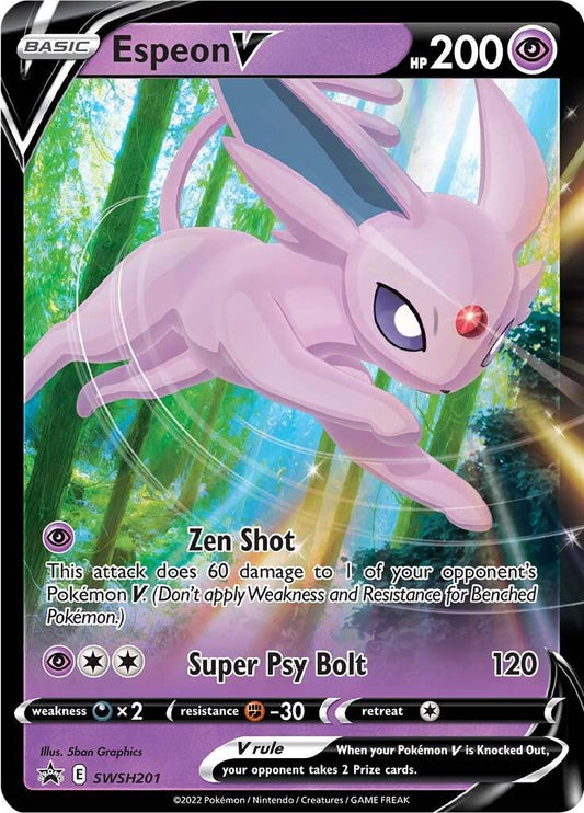 Espeon V #SWSH201 Pokemon Promo