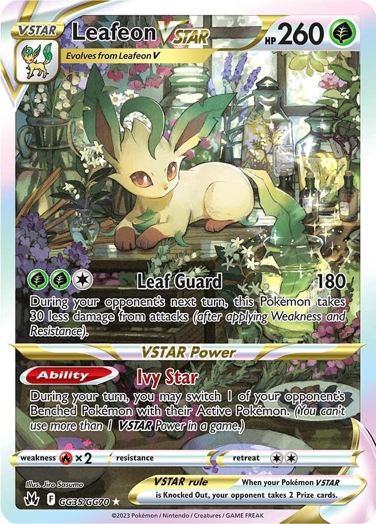 Leafeon VSTAR #GG35 Pokemon Crown Zenith