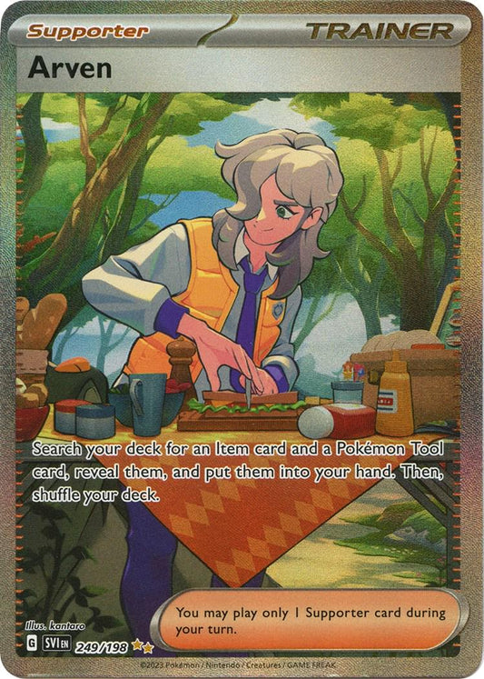 Arven #249 Pokemon Scarlet & Violet