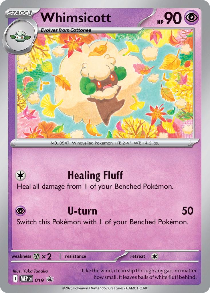 Whimsicott #19 Pokemon Promo