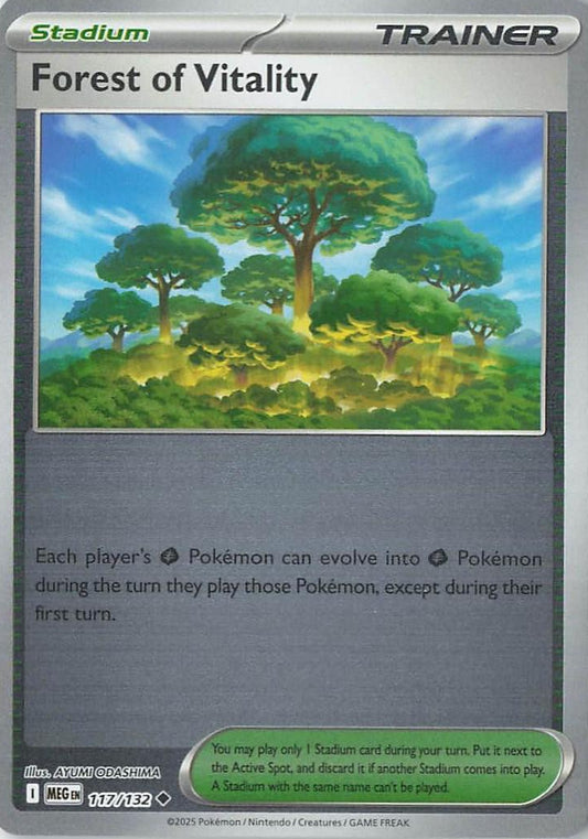 Forest of Vitality [Reverse Holo] #188 Pokemon Ascended Heroes