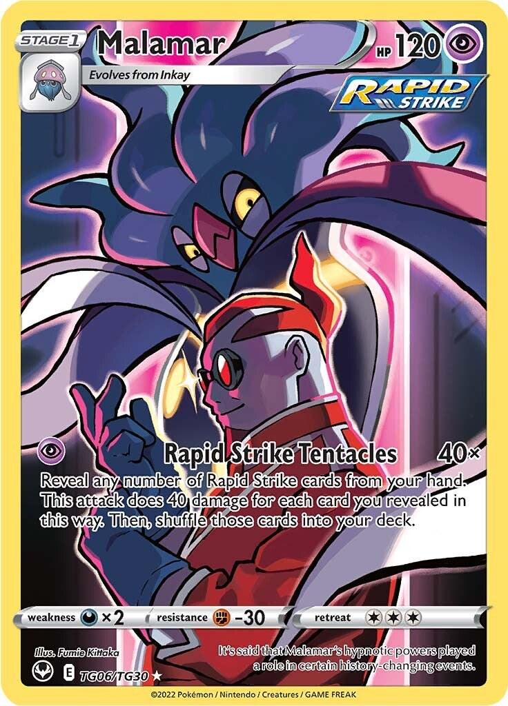 Malamar #TG06 Pokemon Silver Tempest