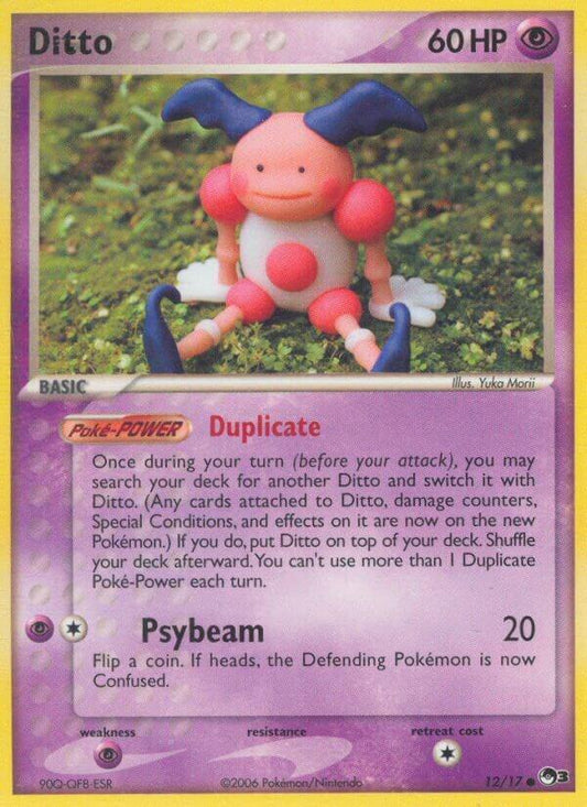 Ditto #12 Pokemon POP Series 3 Yuka Morii