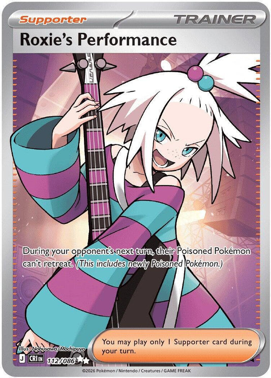 Roxie's Performance #112 Pokemon Chaos Rising