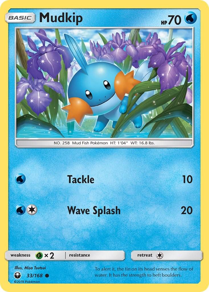 Mudkip #33 Pokemon Celestial Storm (Lighlty Played)