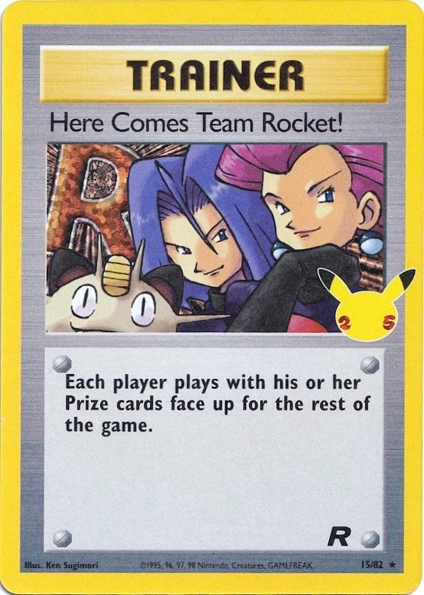 Here Comes Team Rocket #15 Pokemon Celebrations