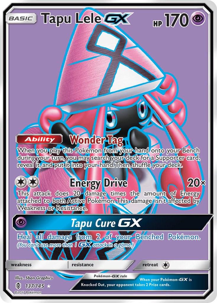 Tapu Lele GX #137 Pokemon Guardians Rising