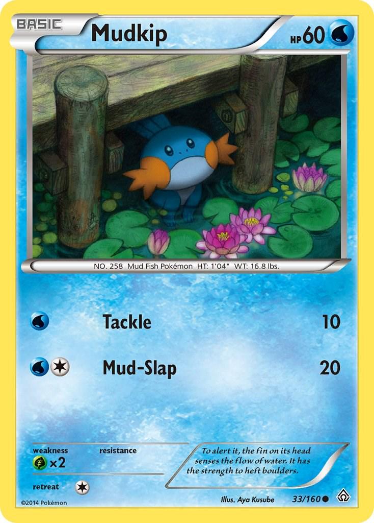 Mudkip #33 Pokemon Primal Clash MOD PLAYED
