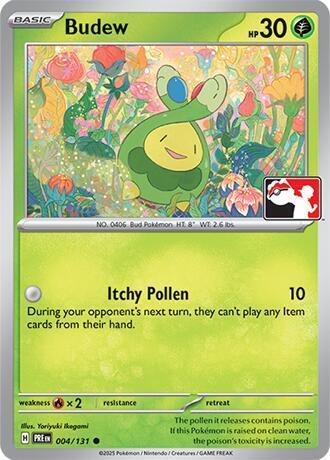 Budew [Prize Pack] #4 Pokemon Prismatic Evolutions
