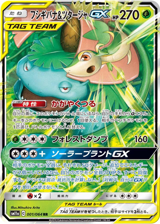 Venusaur & Snivy GX #1 Pokemon Japanese Remix Bout