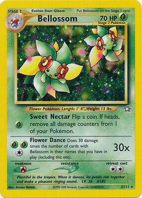 Bellossom #3 Pokemon Neo Genesis Lightly Played Condition