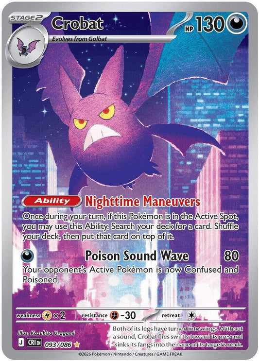 Crobat #93 Pokemon Chaos Rising