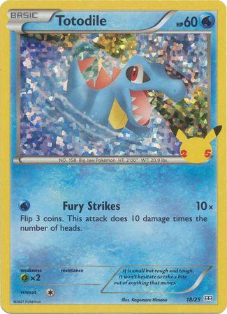 Totodile [Holo] #18 Pokemon McDonalds 2021