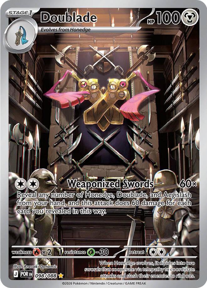 Doublade #98 Pokemon Perfect Order