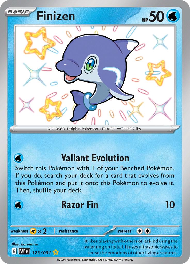 Finizen #123 Pokemon Paldean Fates