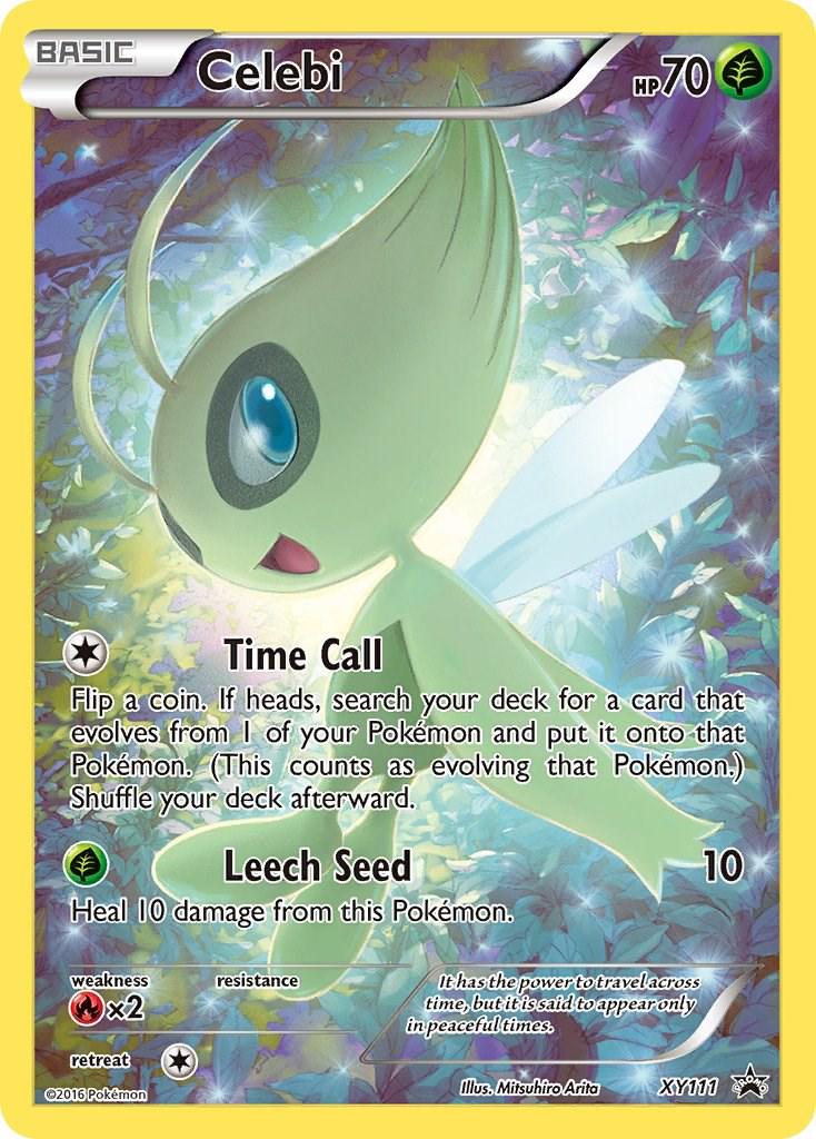 Celebi #XY111 Pokemon Promo