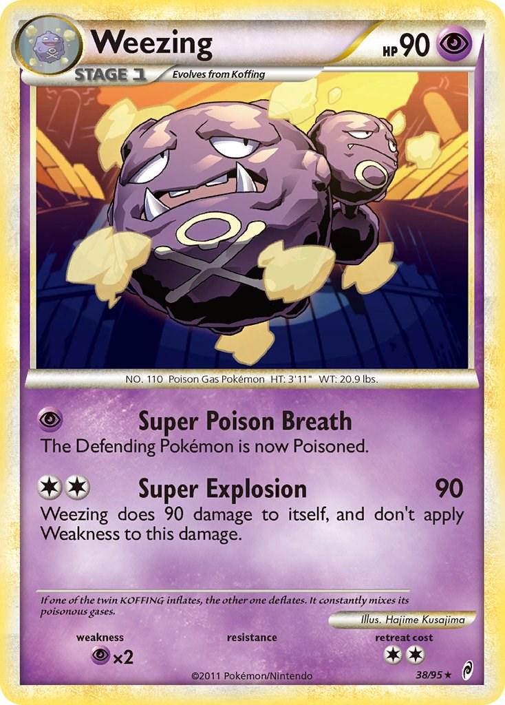 Weezing #38 Pokemon Call of Legends