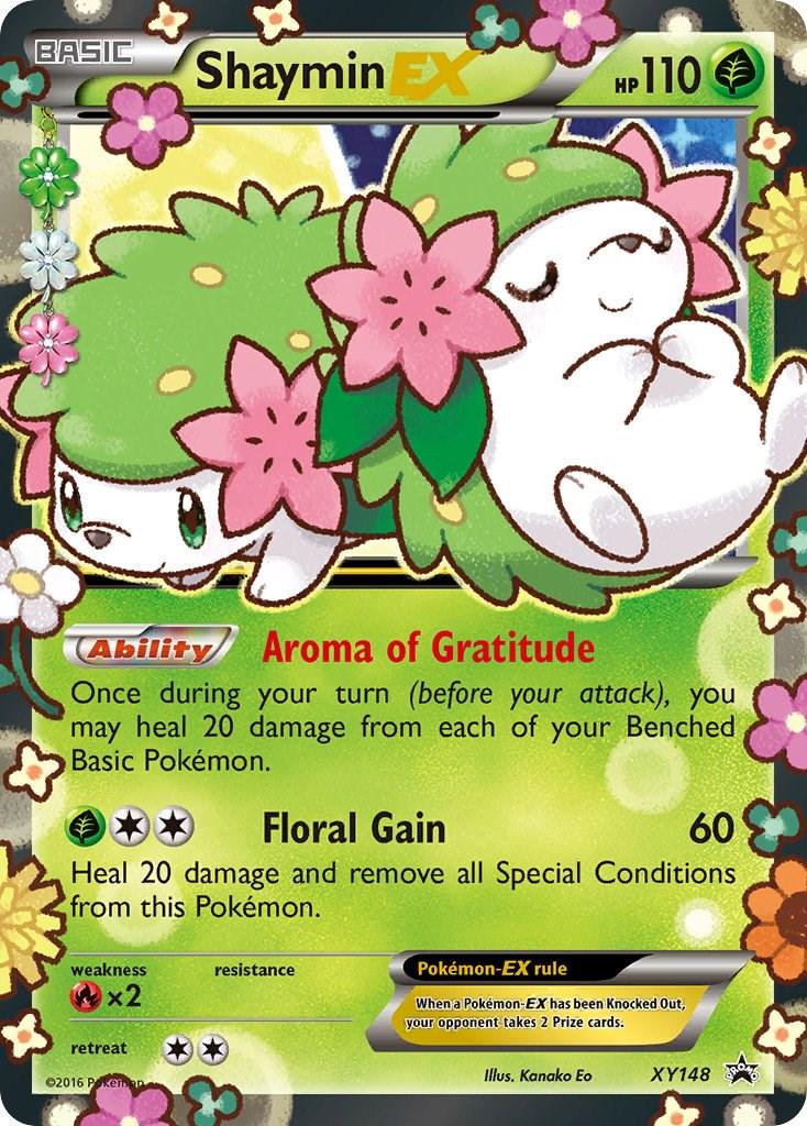 Shaymin EX #XY148 Pokemon Promo (SEALED)