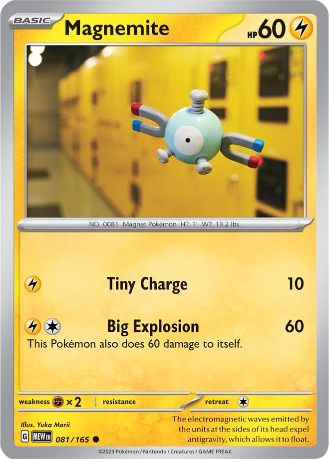 Magnemite #81 Pokemon Scarlet & Violet 151 Yuka Morii
