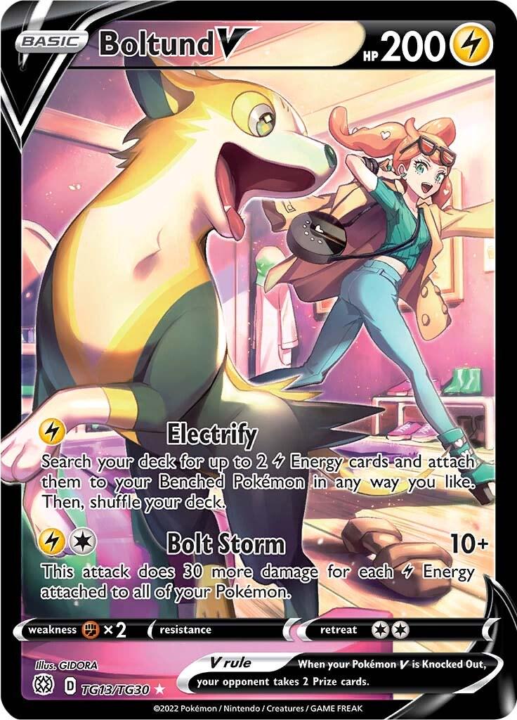 Boltund V #TG13 Pokemon Brilliant Stars