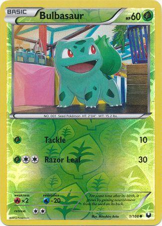 Bulbasaur [Reverse Holo] #1 Pokemon Dark Explorers