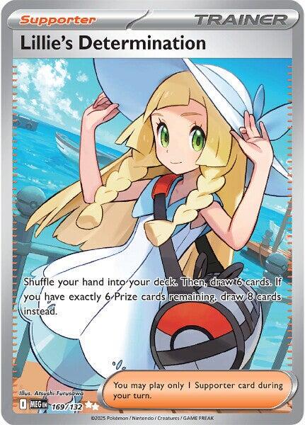 Lillie's Determination #169 Pokemon Mega Evolution