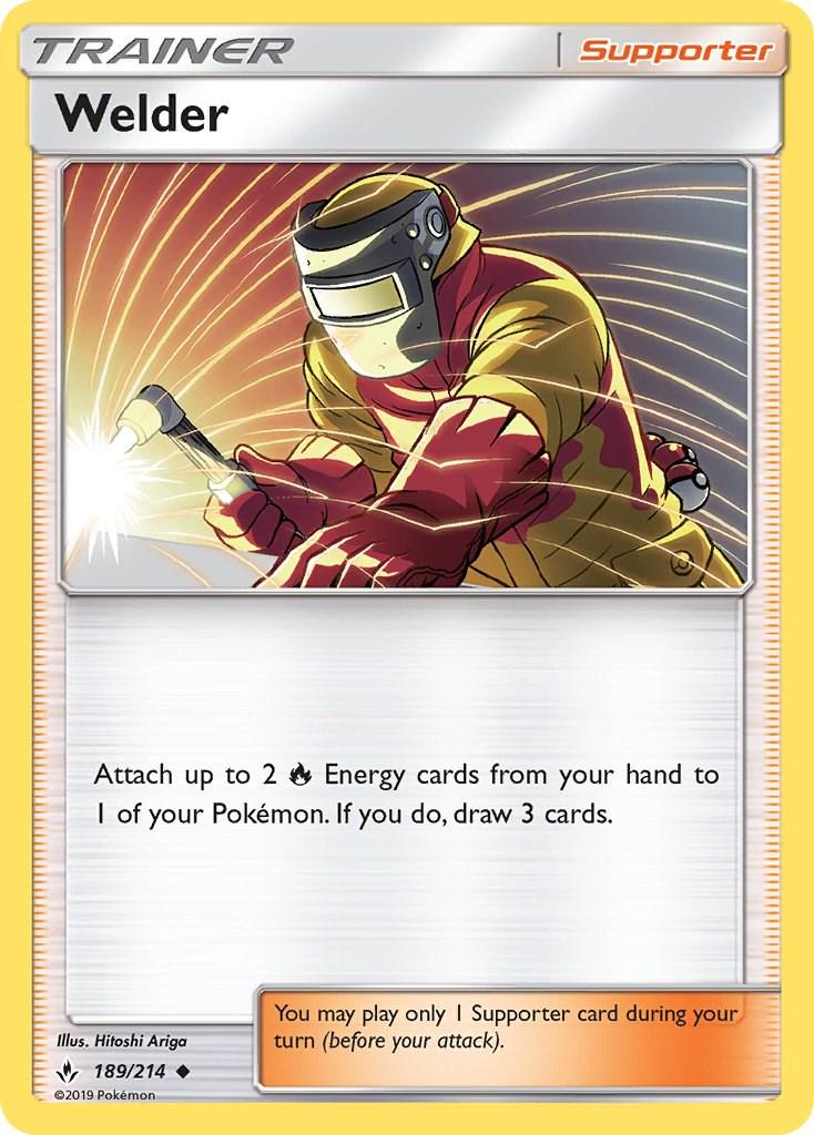 Welder #189 Pokemon Unbroken Bonds